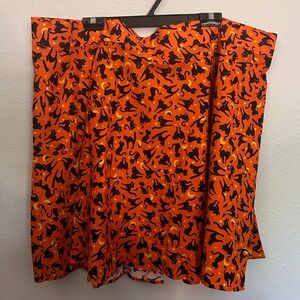Retrolicous Halloween black cat skirt